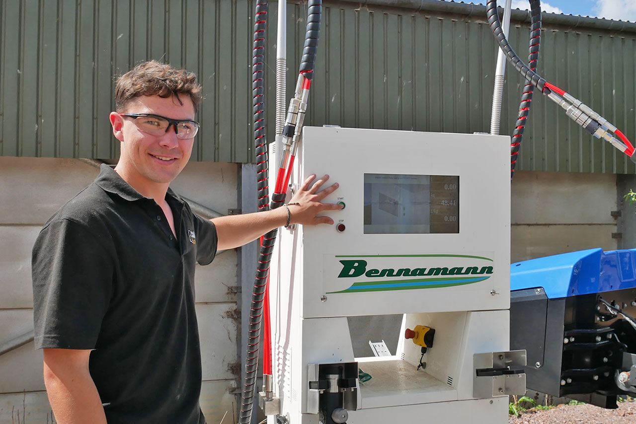 Bennamann CAPCH4 dispenser in use at Menchine Farm. Time Is Now